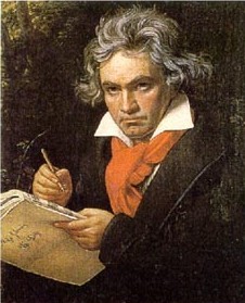 Beethoven around 1819, Portrait by Stieler 