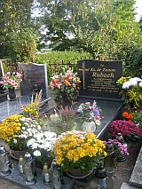Grb mojego Wujaszka w Gnienie na cmentarzu w. Piotra i Pawa